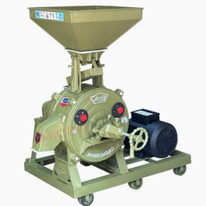 16 inch Flour Mill Price 16 इंच आटा चक्की मशीन 5 HP Single Phase Commercial Atta Chakki Machine