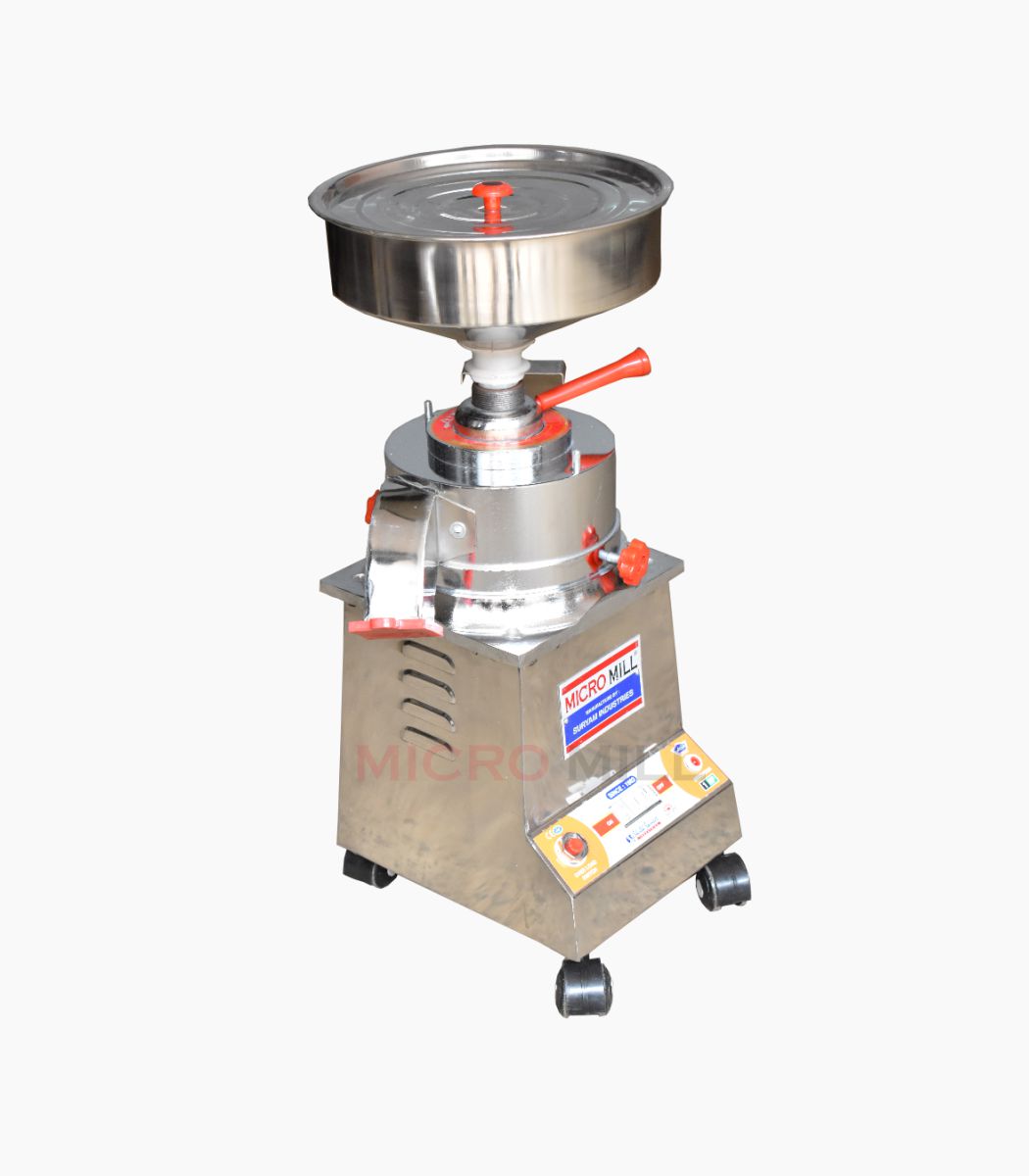 110V Flour Mill For USA Stainless Steel Flour Mill Domestic Atta Chakki Machine