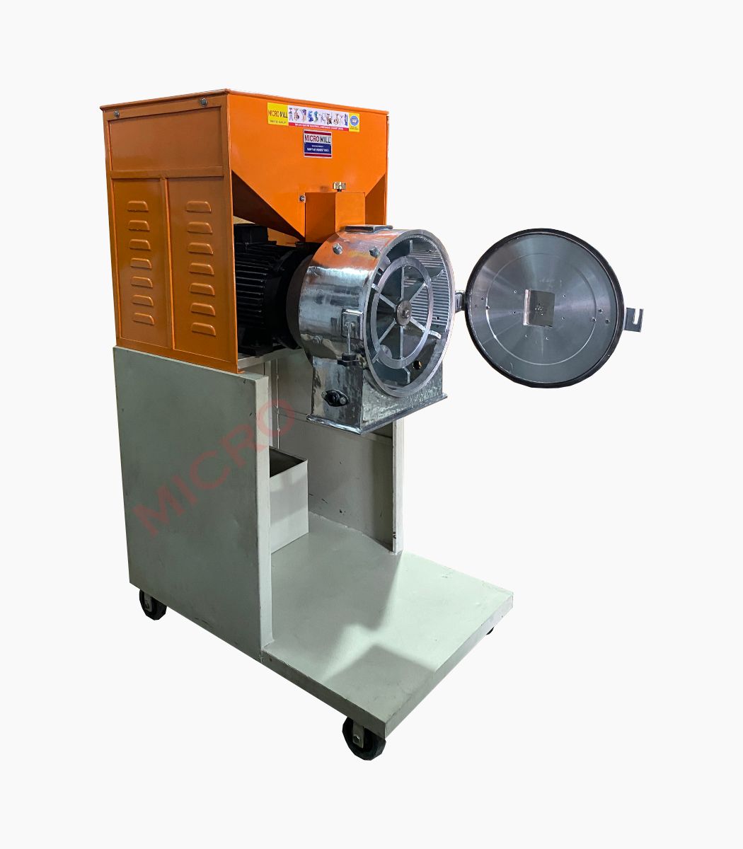 7.5 HP Stoneless Pulverizer Machine Double Stage Atta Chakki Price Commercial Flour Mill Machine