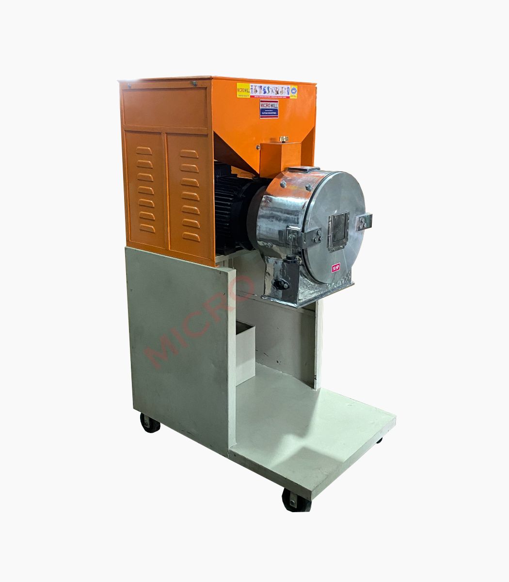 7.5 HP Stoneless Pulverizer Machine Double Stage Atta Chakki Price Commercial Flour Mill Machine