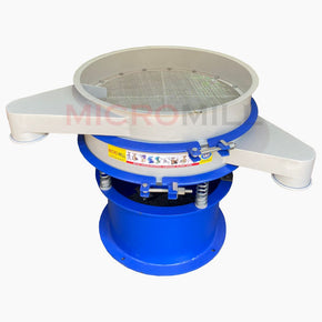 30 Inch Vibro Sifter Machine 2.5 Feet Vibro Sifting Machine Single Layer Three Phase