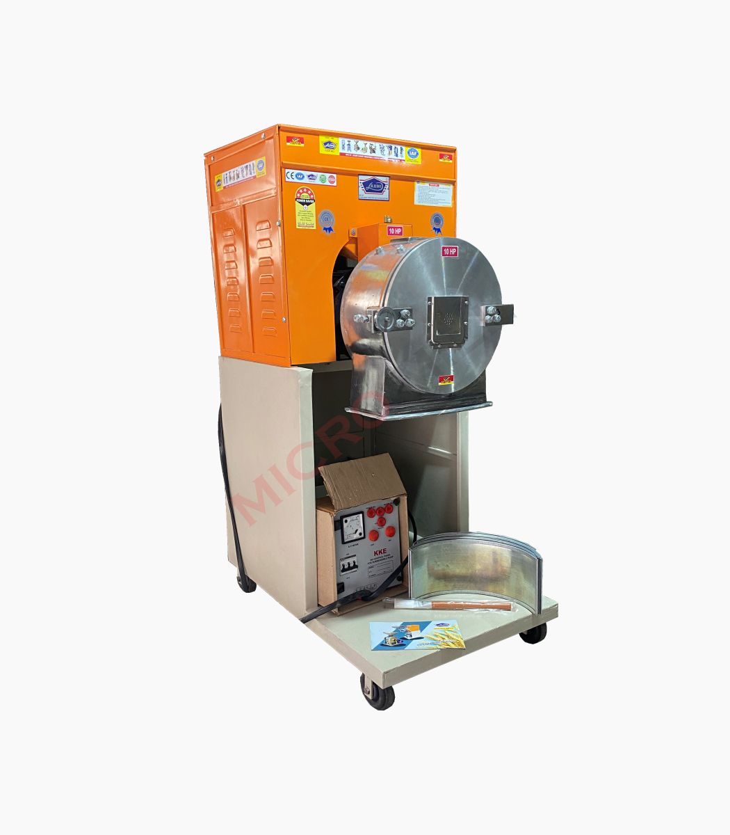 7.5 HP Stoneless Pulverizer Machine Double Stage Atta Chakki Price Commercial Flour Mill Machine