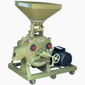 16 inch Flour Mill Price 16 इंच आटा चक्की मशीन 5 HP Single Phase Commercial Atta Chakki Machine