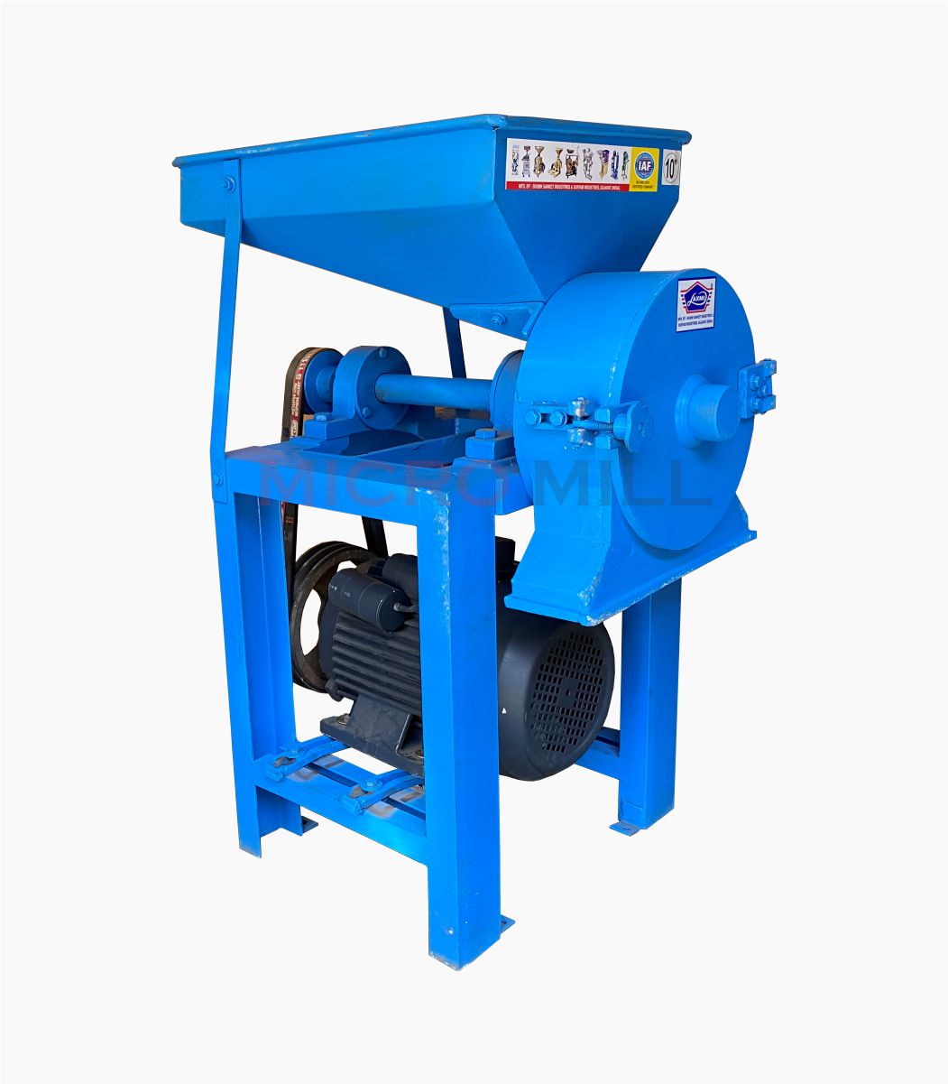 Pulvreizing Machine 2 HP Hammer Pulverizer Machine Flour Mill and Spices Grinder Machine ...