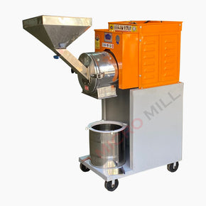 Pulverizer Machine 3 HP Stoneless Atta Chakki Machine 2in1 Pulverizer Machine Price Flour Mill For Small Business