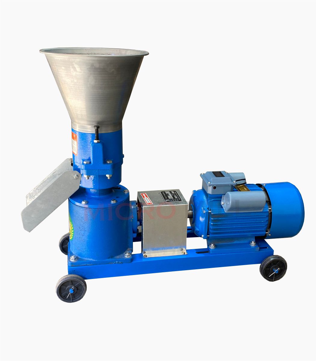 Poultry Feed Pellet Making Machine 3 HP Cattle Feed Pellet Machine Pel ...